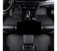 Tapis sur Tapis Voiture pour Toyota pour Yaris 2011 2010 2009 2008 Tapis De Sol Voiture Auto Intérieurs Protéger Pied Pad Talon Pédale(LHD(3pcs) Black Black)