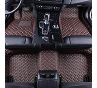 Tapis sur Tapis Voiture pour Toyota pour Yaris 2011 2010 2009 2008 Tapis De Sol Voiture Auto Intérieurs Protéger Pied Pad Talon Pédale(LHD(3pcs) Coffee)