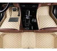 Tapis sur Tapis Voiture Tapis De Sol Voiture Personnalisés pour Mini pour Countryman Cinq Places 2011 2012 2013 2014 2015 2016 Auto Repose-Pieds Couverture(Beige)