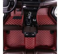 Tapis sur Tapis Voiture Tapis De Sol Voiture Personnalisés pour VW pour Phaeton Cinq Places 2007 2008 2009 2010 2011 2012 2013 2014 2015 2016 Auto Foot Pads(VIN Rouge)