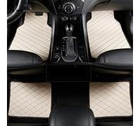 Tapis sur Tapis Voiture Tapis De Sol Voiture pour BMW Série 3 E46 316 318ci 318d 320d 313 325 328 330d Tous Temps Revêtements Universels(Beige)