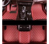 Tapis sur Tapis Voiture Tapis Sol De Voiture pour Toyota pour Wish 2010-2021 2011 2012 2013 2014 Coussinets Pied Automatiques Personnalisés Couverture Automobile(VIN Rouge)