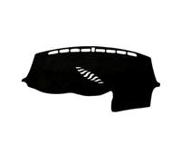 Tapis Tableau Bord Compatible avec Ford pour Focus Mk3 2011 2012 2013 2014 2015 2016 2017 2018 Couverture De Tableau De Bord De Voiture Tapis De Pare-Soleil(Left Hand Drive,Black Black Edge)