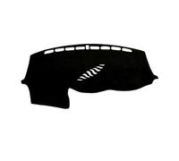 Tapis Tableau Bord Compatible avec Ford pour Focus Mk3 2011 2012 2013 2014 2015 2016 2017 2018 Couverture De Tableau De Bord De Voiture Tapis De Pare-Soleil(Right Hand Drive,Black Black Edge)