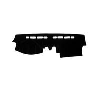 Tapis Tableau Bord Compatible avec Haval pour H3 H5 2010 2011 2012 LHD RHD Housse De Tableau De Bord De Voiture Protéger Tapis Pare-Soleil(Left Hand Drive,Black Black Edge)