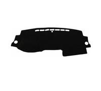 Tapis Tableau Bord Compatible avec Honda pour CRV MK3 2007 2008 2009 2010 2011 Couverture De Tableau De Bord Tapis De Protection Pare-Soleil(Left Hand Drive,Black Black Edge)