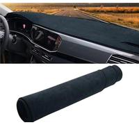 Tapis Tableau Bord Couverture Tableau Bord Voiture pour VW pour T-ROC pour TROC 2018 2019 2020 2021 2022 2023 Tapis Pare-Soleil Tableau Bord Couverture Tableau Bord(B Black LHD)