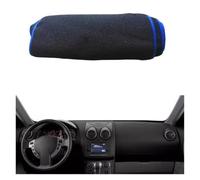 Tapis Tableau Bord For Nissan For Qashqai J10 For Rogue 2006-2009 2010 2011 2012 2013 Car Inner Dashboard Cover Dash Mat Carpet Sun Shade Board DashMat intérieur Voiture(BlueLHD)