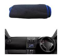 Tapis Tableau Bord For Nissan For Qashqai J10 For Rogue 2006-2009 2010 2011 2012 2013 Car Inner Dashboard Cover Dash Mat Carpet Sun Shade Board DashMat intérieur Voiture(BlueRHD)