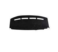 Tapis Tableau Bord Housse De Protection Tableau De Bord pour Fiat 500 500C 500E 2007-2024 Pare-Soleil Tapis Anti-UV Accessoires De Voiture Couverture Tapis Tableau Bord(Left Hand Black)
