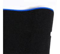 Tapis Tableau Bord Pour Mazda 3 BK 2003 - 2009 MK1 Couverture Pare-soleil Accessoires Tapis de console centrale(Blu,RHD)