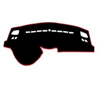 Tapis Tableau Bord pour Peugeot 308 2007 2008 2009 2010 2011 2012 2013 Tapis Tableau De Bord Antidérapant(Red Side)