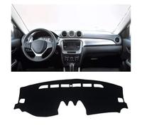 Tapis Tableau Bord Pour Suzuki pour Vitara LY 2015 2016 2017 2019 2020 2021 2022 couverture tableau bord voiture tapis tableau bord pare-soleil Pad tableau bord tapis Dashboard Cover Mat(LHD Black Sid