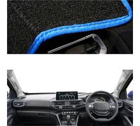 Tapis Tableau Bord Protection Solaire Couverture Intérieure Tableau Bord Voiture Pour Changan F70 Kaicene 2020 2021 2022 Tapis Tableau Bord Cape Pare-soleil(Blue RHD)