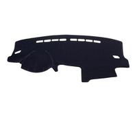 Tapis Tableau Bord Protection Solaire Pour VW Pour Polo 6R 6C 2009 2010 2011 2012 2013 2014 2015 2016 Tapis Tableau Bord Voiture Tapis Tableau Bord Dashmat Pare-soleil Tapis Protection(LHD BLACK)