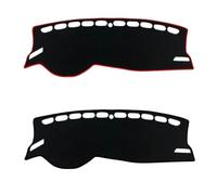 Tapis Tableau Bord Protection Solaire Pour VW Pour Polo AW AW1 MK6 2017 2018 2019 2020 2021 2022 Couverture Tableau Bord Voiture Tapis Pare-soleil Accessoires(A Red Side RHD)
