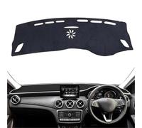 Tapis Tableau Bord Protection Solaire Tapis Tableau Bord Voiture Pare-soleil Pour Benz Classe A W176 A180 A200 A45 2013 2014 2015 2016 2017 2018(RHD BLACK)