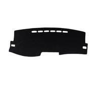 Tapis Tableau Bord Voiture Compatible avec Toyota pour Corolla E140 E150 2006-2013 Car Styling Dashboard Cover Mat Pad Dash Sunshade Protect Carpet(LHD,Black(Black Edge))
