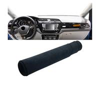 Tapis Tableau Bord Voiture pour VW pour Touran 5T 5T1 MK2 2016 2017 2018 2019 2020 2021 2022 2023 Couverture De Tableau De Bord De Voiture Tapis Pare-Soleil Accessoires Dashmat Tapis Bord(B Black)
