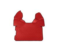 Tapis Tappetino Central DAF XF 105 Rouge Pour Camion En Similcuir Rembourré