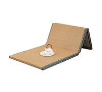 Tapis Tatami en rotin pliable antidérapant et facile à nettoyer Idéal pour le salon, la salle de jeux et les espaces de méditation