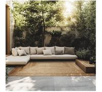 Tapis - TECTAKE - Tapis tissé à la main GLIM en jute style bohème résistant et facile d'entretien - 200 x 290 cm