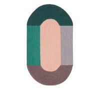 Tapis The Crochet Collection Embroidery 180x100 cm Gan - GAN EMBROIDERY PINK