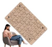 Tapis thérapeutique pour réflexes - Drap de massage pour galets, coussinet pour soulager les pieds | Plateforme antidérapante flexible pour une utilisation sur les sols durs, pendant les repos ou au