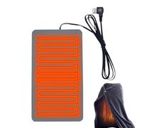 Tapis thermique | Tapis chauffant électrique en silicone, chauffage rapide, imperméable, 3 températures réglables, tapis chauffant en silicone, tapis chauffant USB, câble d'ailes
