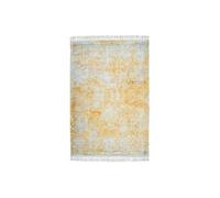 Tapis Tissé à la Main Imprimé Dolce Vita Gris & Or 120 x 170 cm Gris