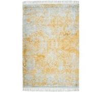 Tapis Tissé à la Main Imprimé Dolce Vita Gris & Or 160 x 230 cm