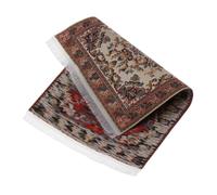 Tapis Tissé À L'Échelle 1:12, En Tissu Brodé, Pour Maison De Poupée, Toutes Pièces, Accessoires De Décoration, Jouet De Jeu Pour Enfants, 15x10cm