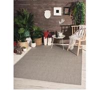 Tapis tissé à plat - THE CARPET - Mistra - Extérieur - Gris 80x200 cm