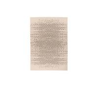 Tapis Tissé à Poils Plats "Splash" Crème 200 x 290 cm