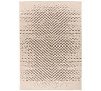 Tapis Tissé à Poils Plats Splash Crème 200 x 290 cm Beige