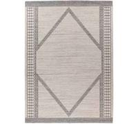 Tapis Tissé Déco Scandinave Gène III Beige & Bleu 160 x 230 cm Beige