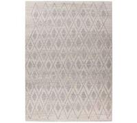 Tapis Tissé Déco Scandinave Gène IV Beige & Bleu 80 x 150 cm Beige