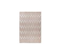 Tapis Tissé Ethnique à Poils Courts "Sarai" Beige 120 x 170 cm