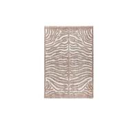 Tapis Tissé Ethnique à Poils Courts "Sarai II" Beige 160 x 230 cm Beige G