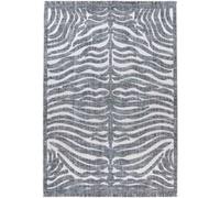 Tapis Tissé Ethnique à Poils Courts Sarai II Gris 160 x 230 cm Gris