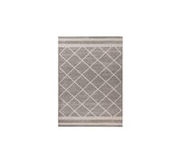 Tapis Tissé Graphique "Rhombus II" Beige & Marron 120 x 170 cm