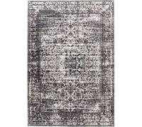 Tapis Tissé Imprimé à Poils Plats Saphira Gris 120 x 170 cm Gris