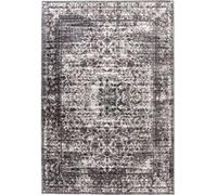 Tapis Tissé Imprimé à Poils Plats Saphira Gris 200 x 290 cm Gris