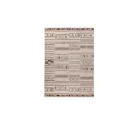 Tapis Tissé Imprimé Ethnique Jaka Multicolore 120 x 170 cm