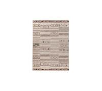 Tapis Tissé Imprimé Ethnique Jaka Multicolore 80 x 150 cm