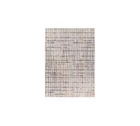 Tapis Tissé Imprimé Géométrique Jaka Crème 80 x 150 cm