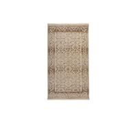 Tapis Tissé Oriental à Poils Plats "Charu II" Beige 160 x 230 cm Beige G