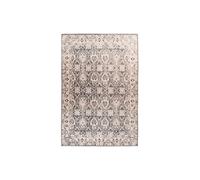 Tapis Tissé Rétro à Poils Ras Saphira Beige 80 x 150 cm Beige
