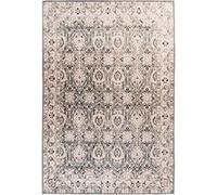 Tapis Tissé Rétro à Poils Ras Saphira Beige 80 x 150 cm Beige