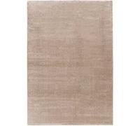 Tapis Tissé Shaggy à Poils Longs "Nila" Taupe 120 x 170 cm Marron G